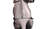 Women's Proenza Schouler Cage Heels in Silver Patent Leather