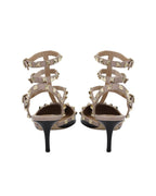 Women's Valentino Rockstud Pumps in Black Patent Leather