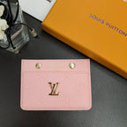 LV Signature Slim Card Holder Wallet