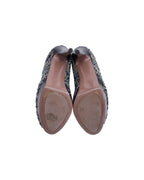 Women's Missoni Peep-Toe Platform Pumps in Multicolor Tweed