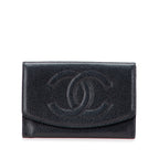 Timeless CC Flap Wallet Caviar Small
