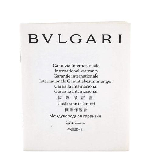 Bvlgari Bvlgari Solotempo Automatic Watch Stainless Steel 41