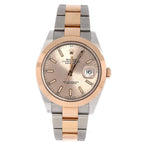 Oyster Perpetual Datejust Automatic Watch Stainless Steel and Rose Gold 41
