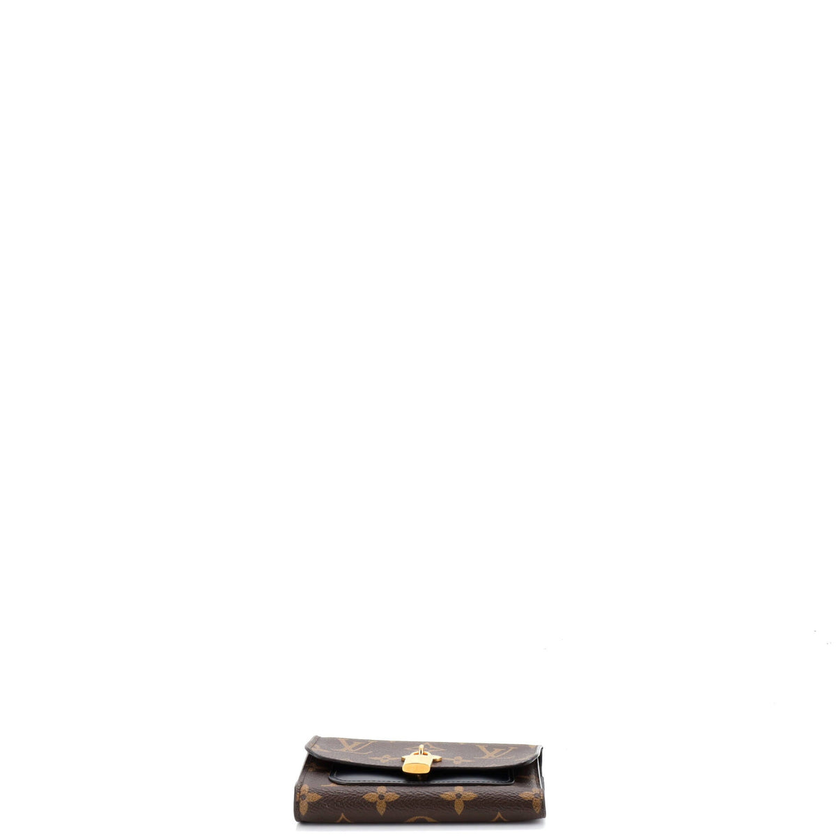 Flower Wallet Monogram Canvas Compact