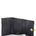 Flower Wallet Monogram Canvas Compact