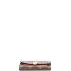 Flower Wallet Monogram Canvas Compact