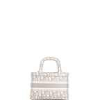 Book Tote Oblique Canvas Mini