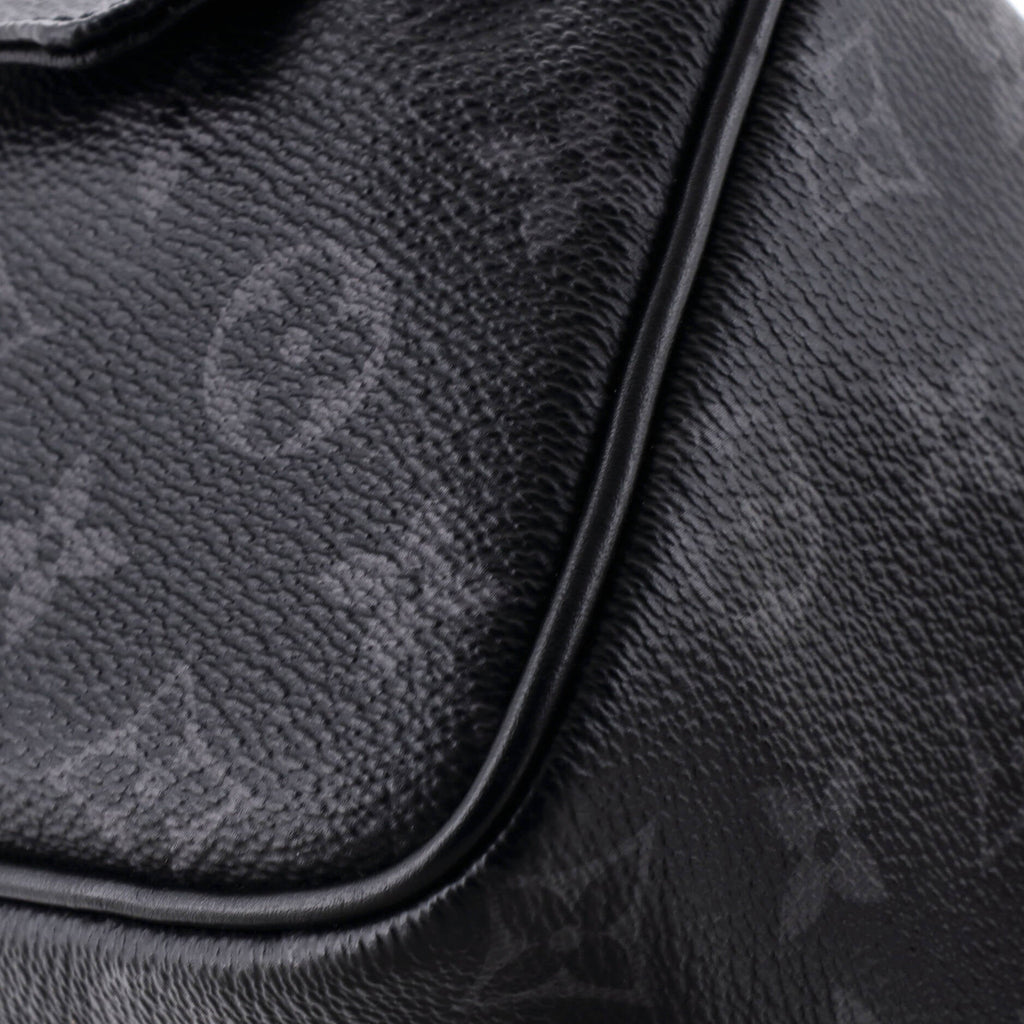Dopp Kit Toiletry Pouch Monogram Eclipse Canvas