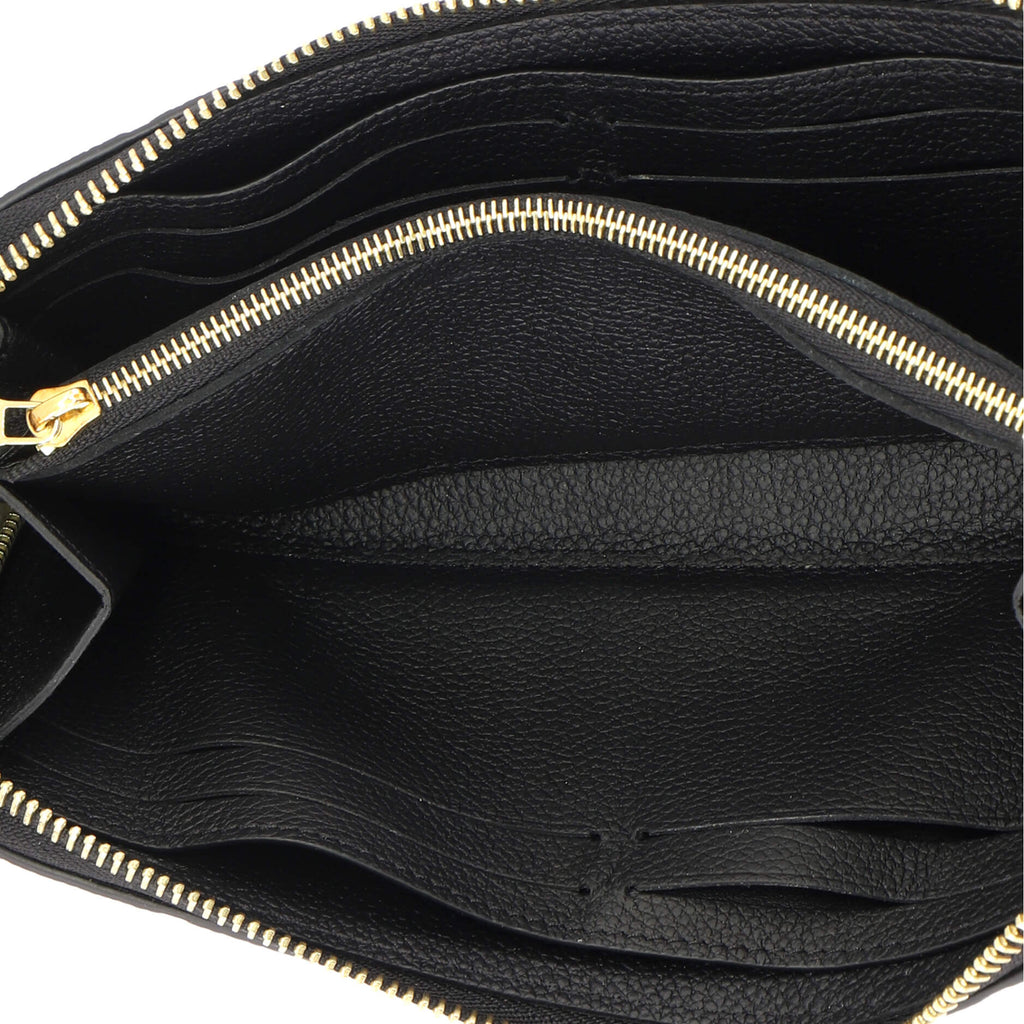 Clemence Wallet Monogram Empreinte Leather