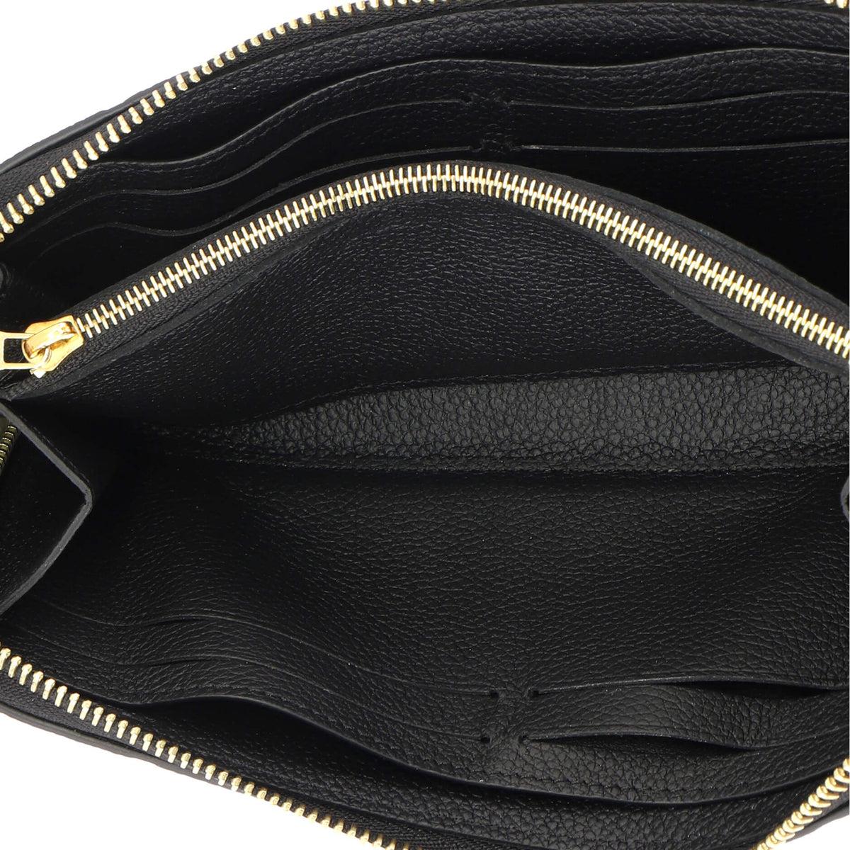 Clemence Wallet Monogram Empreinte Leather