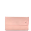Camellia CC Flap Wallet Leather