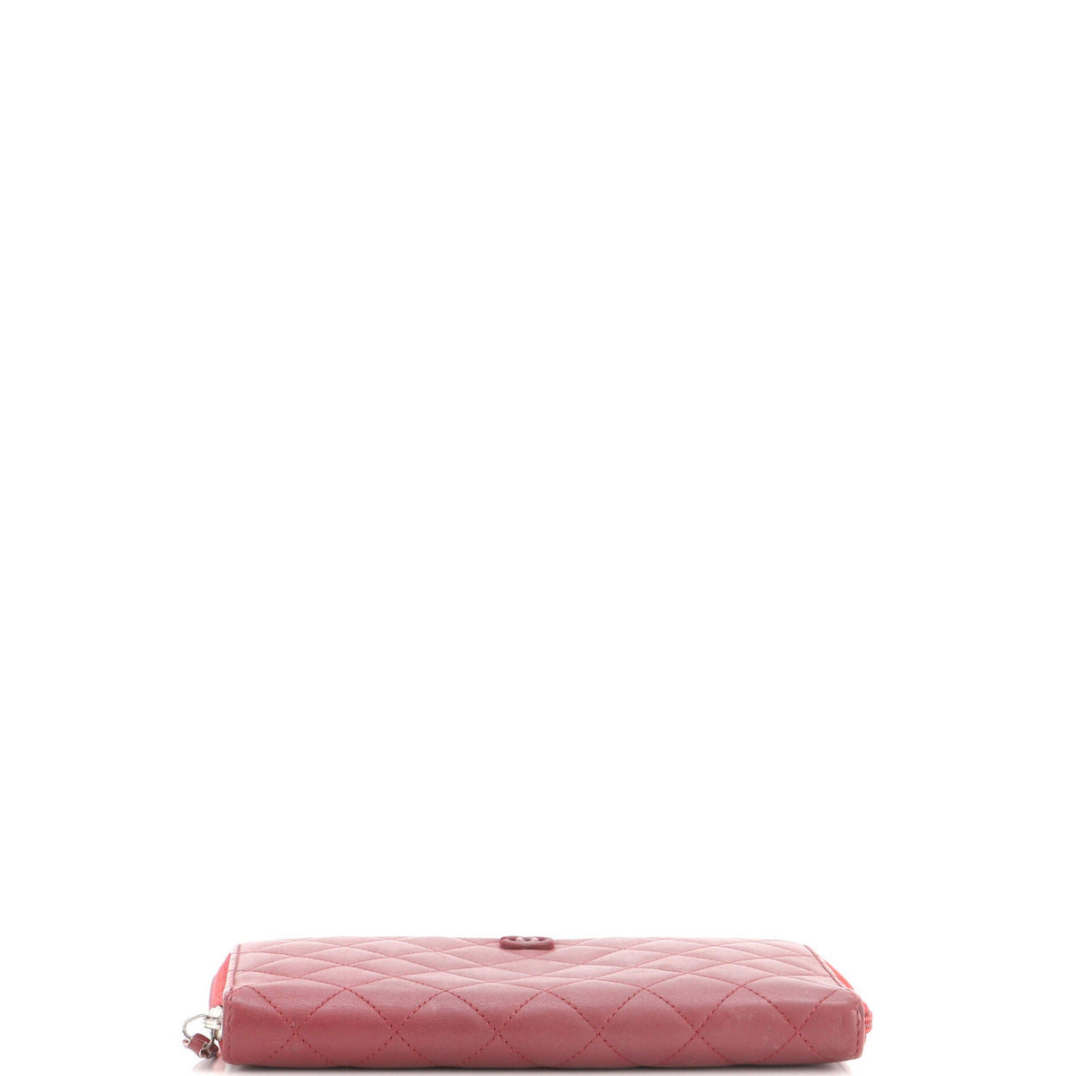 Zip Around Organizer Wallet Quilted Lambskin Large