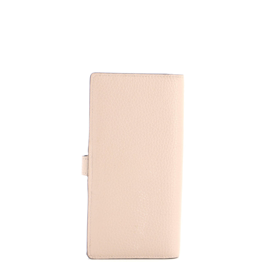 Capucines Vertical Wallet Leather