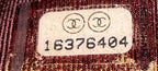 CC Gusset Classic Flap Wallet Quilted Lambskin Long