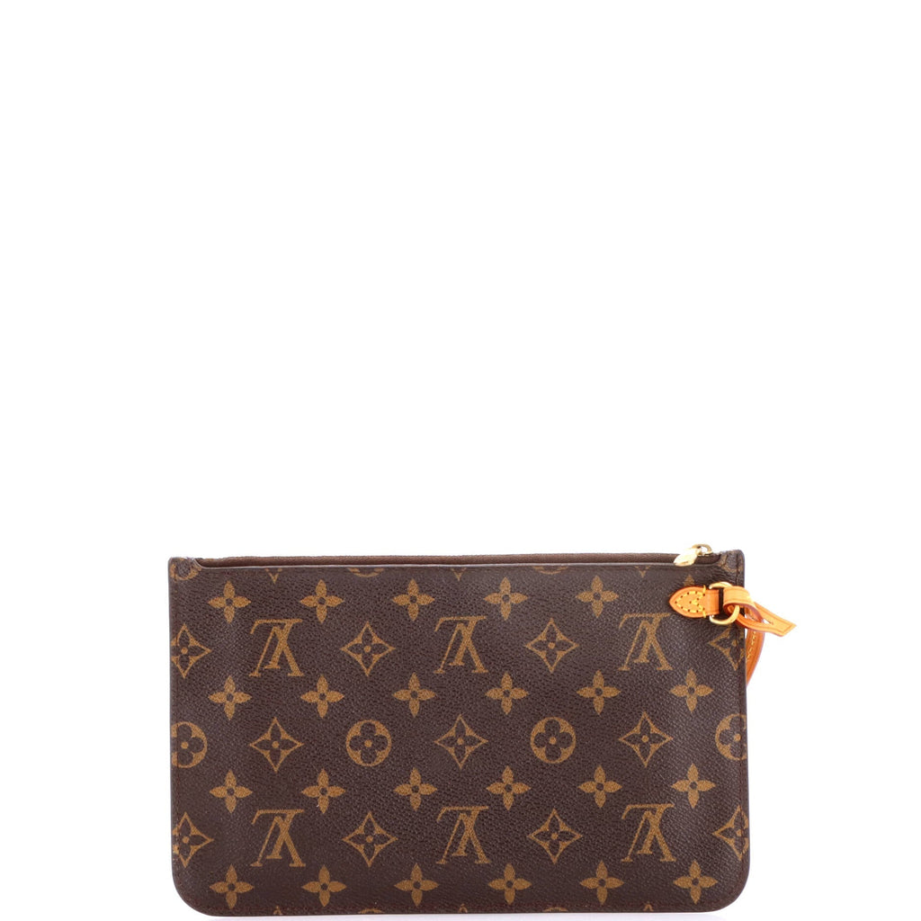 Neverfull Pochette Monogram Canvas Large