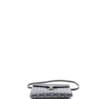 Chypre Wallet on Strap Coated Canvas with Leather