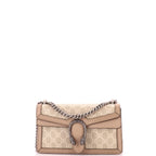Dionysus Bag GG Coated Canvas with Leather Small