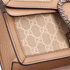 Dionysus Bag GG Coated Canvas with Leather Small