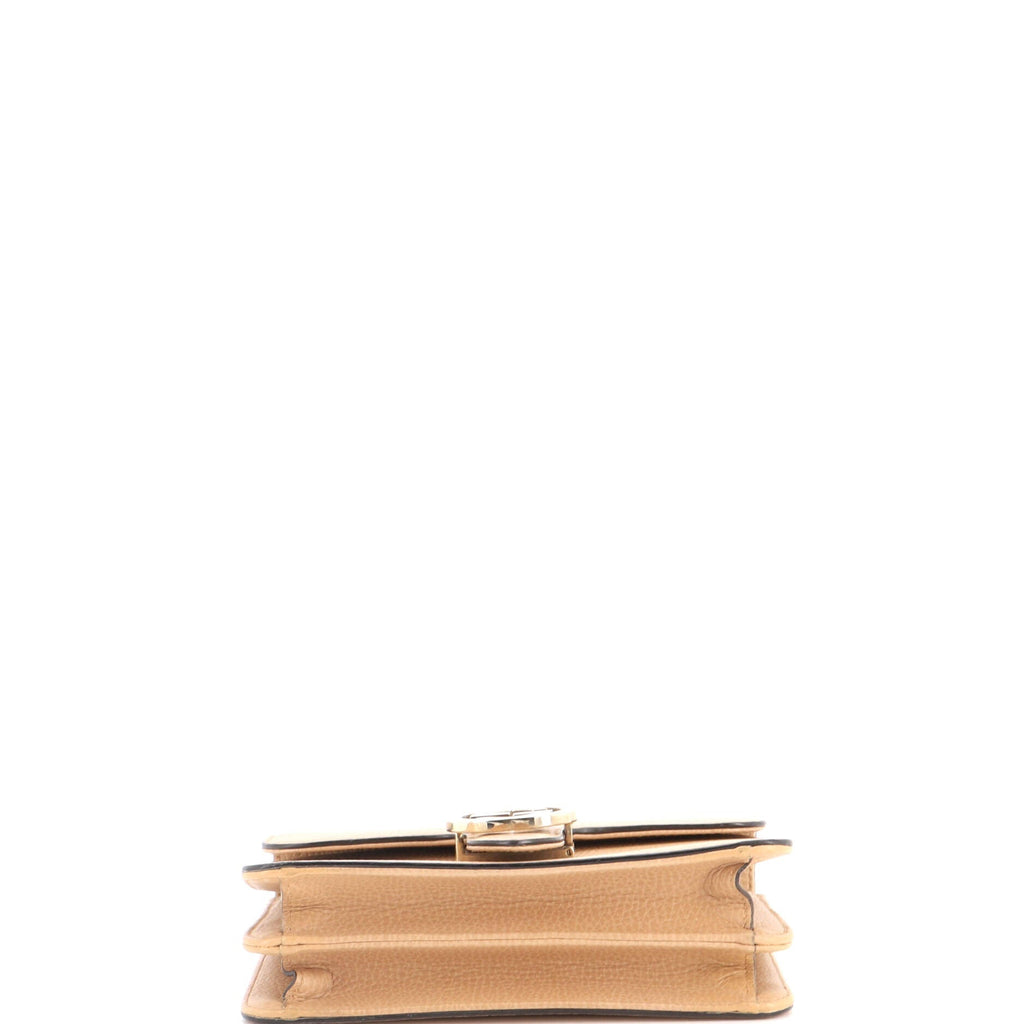 Interlocking Shoulder Bag Leather Small
