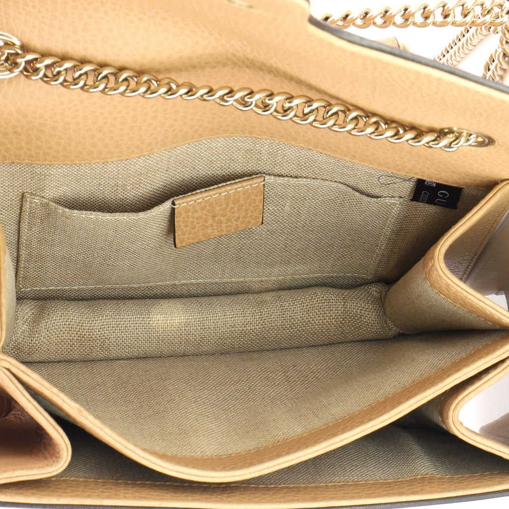 Interlocking Shoulder Bag Leather Small