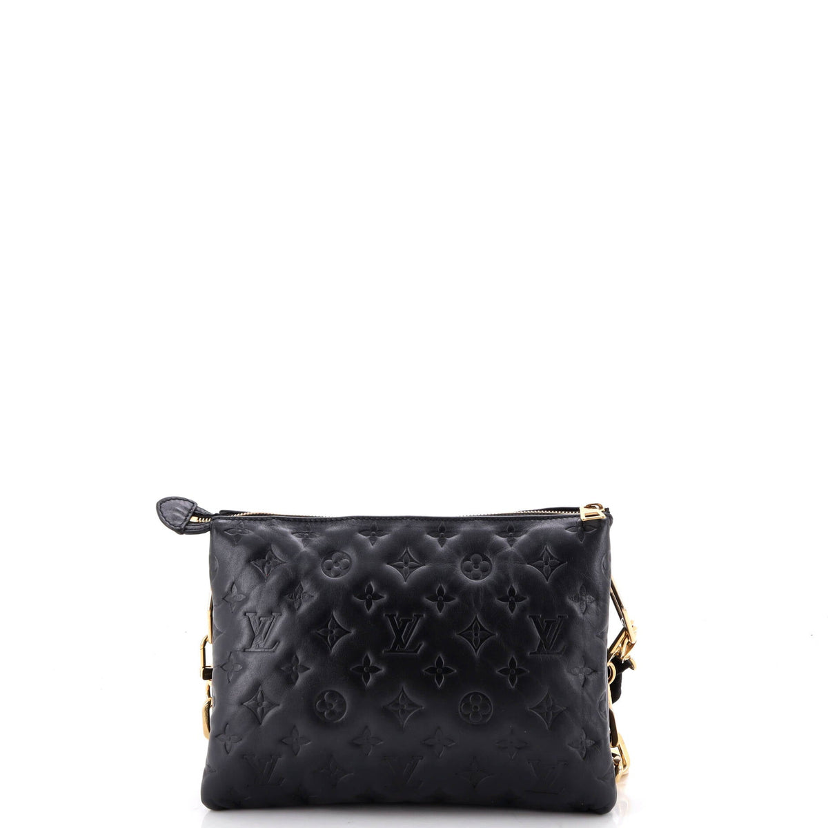 Coussin Bag Monogram Embossed Lambskin PM