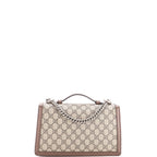 Dionysus Top Handle Chain Bag GG Coated Canvas Small