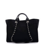 Deauville Tote Pearl Embellished Canvas Medium