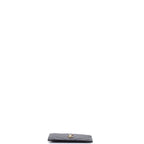 Monogram Fragments Zip Card Holder Matelasse Chevron Leather
