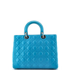 Lady Dior Bag Cannage Quilt Lambskin Large
