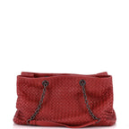 Double Chain Tote Intrecciato Nappa Large