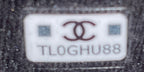 Logo Letters Top Handle Chain Crossbody Bag Quilted Lambskin Small