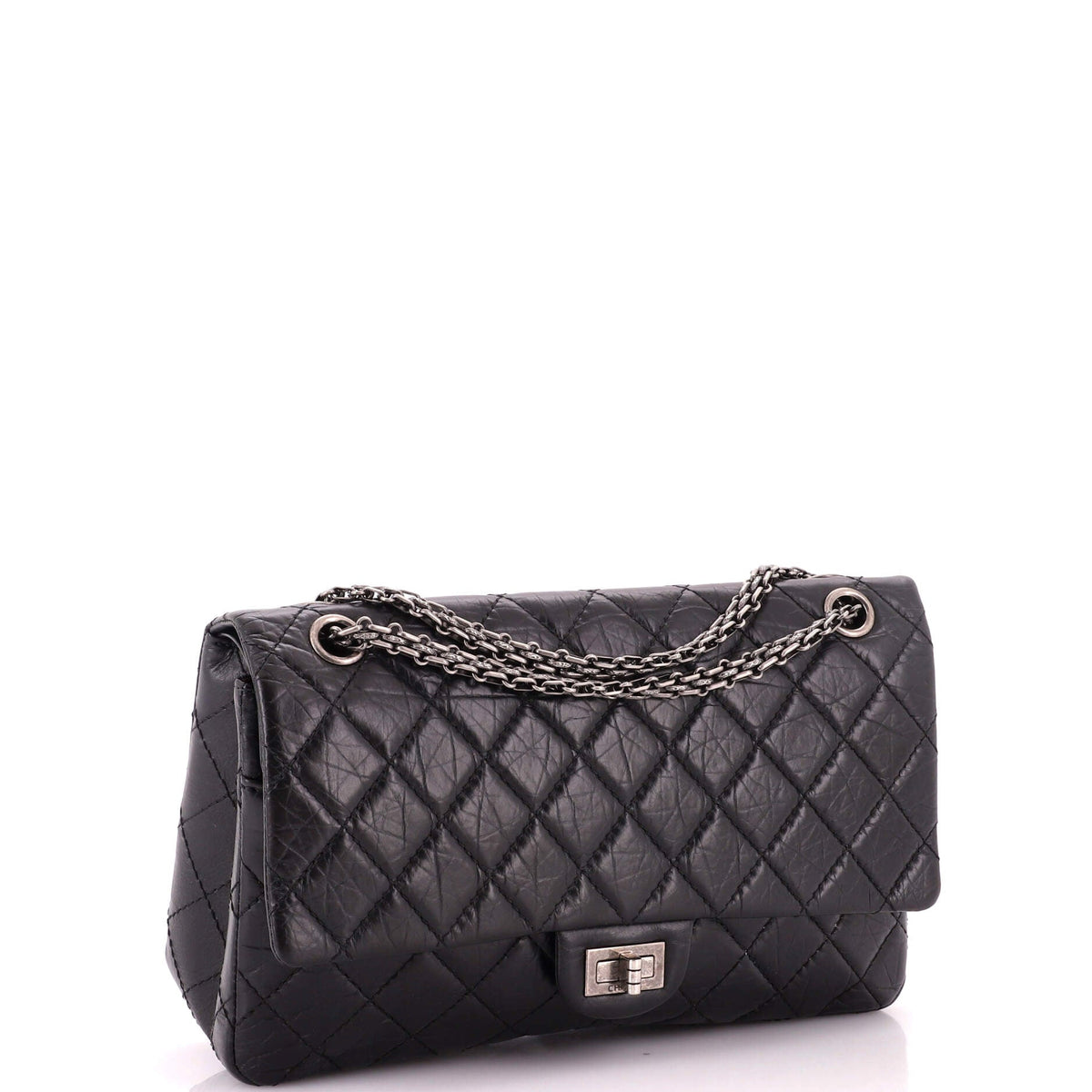 Reissue 2.55 Flap Bag Quilted Aged Calfskin 226