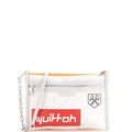 Double Flat Messenger Bag Limited Edition Logo Story Monogram Canvas and Denim