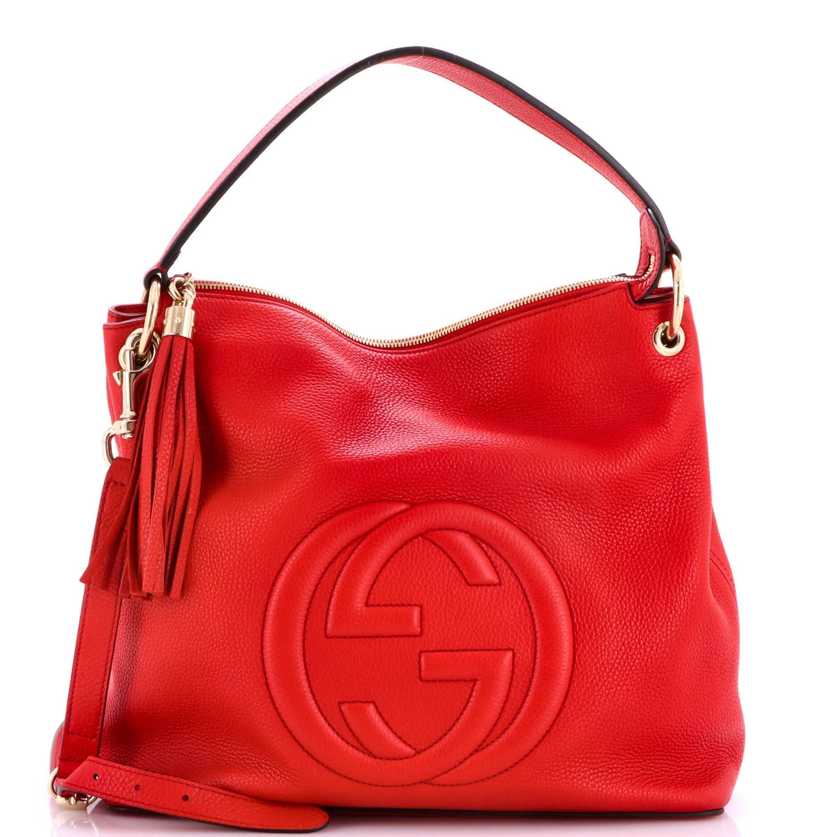 Soho Convertible Hobo Leather Large