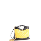 31 Shopping Bag Quilted Patent Mini
