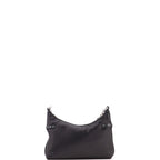 Voyou Party Shoulder Bag Satin with Leather Mini