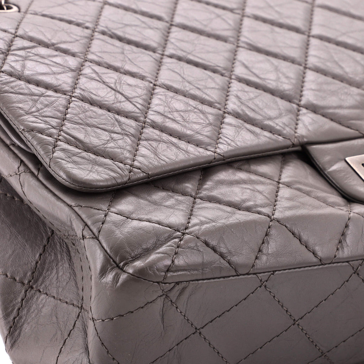 Reissue 2.55 Flap Bag Quilted Aged Calfskin 227