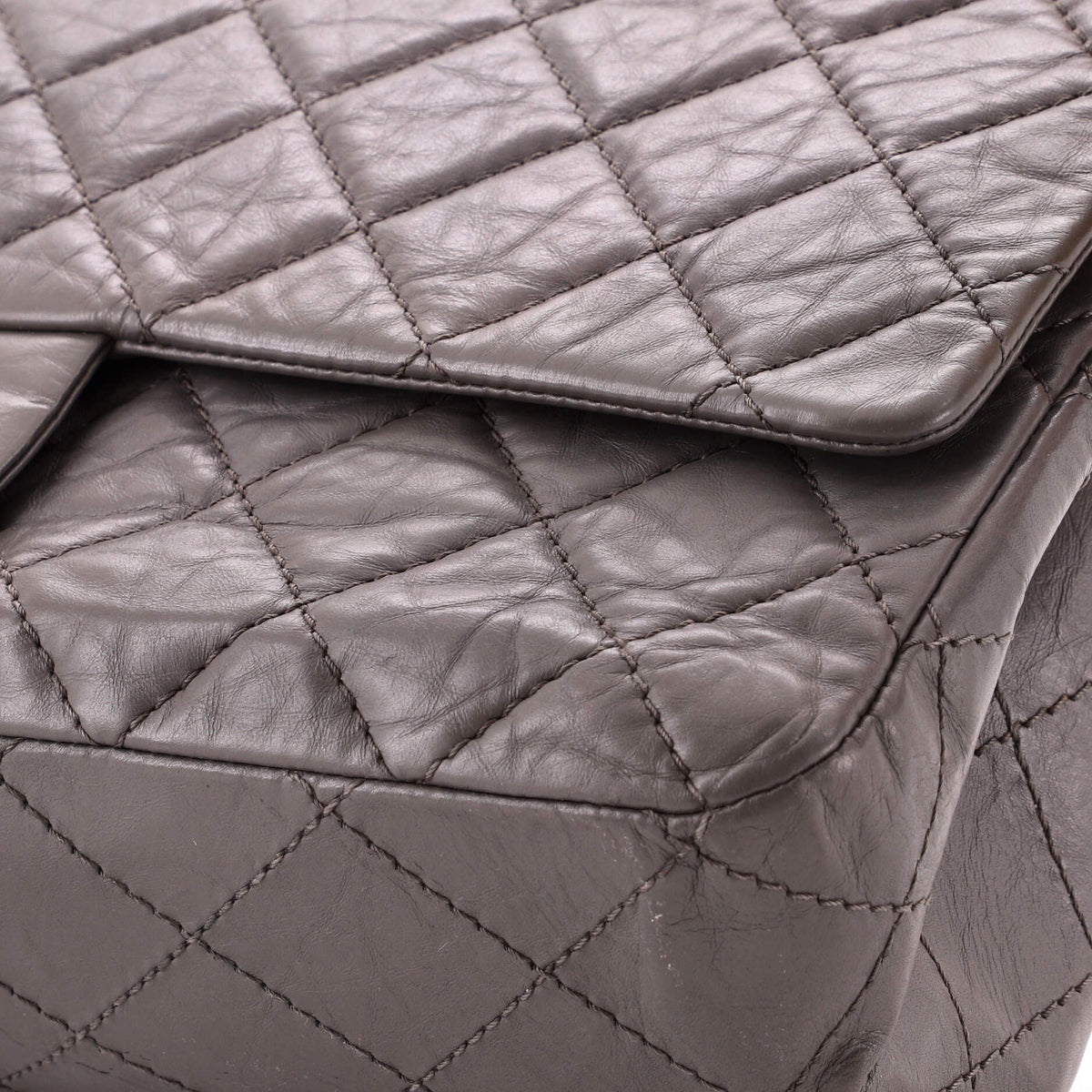 Reissue 2.55 Flap Bag Quilted Aged Calfskin 227