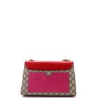 Padlock Shoulder Bag GG Coated Canvas and Leather Medium
