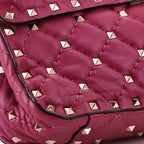 Rockstud Spike Flap Bag Quilted Leather Medium