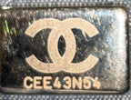 22 Chain Backpack Quilted Denim Medium