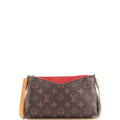Pallas Clutch Monogram Canvas with Leather