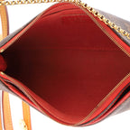 Pallas Clutch Monogram Canvas with Leather