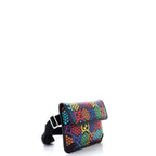 Belt Bag Psychedelic Print GG Coated Canvas