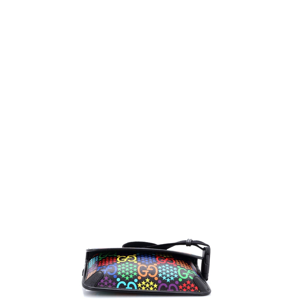 Belt Bag Psychedelic Print GG Coated Canvas