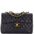Vintage Classic Single Flap Bag Quilted Lambskin Maxi