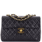 Vintage Classic Single Flap Bag Quilted Lambskin Maxi