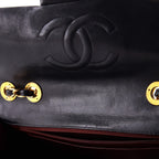 Vintage Classic Single Flap Bag Quilted Lambskin Maxi