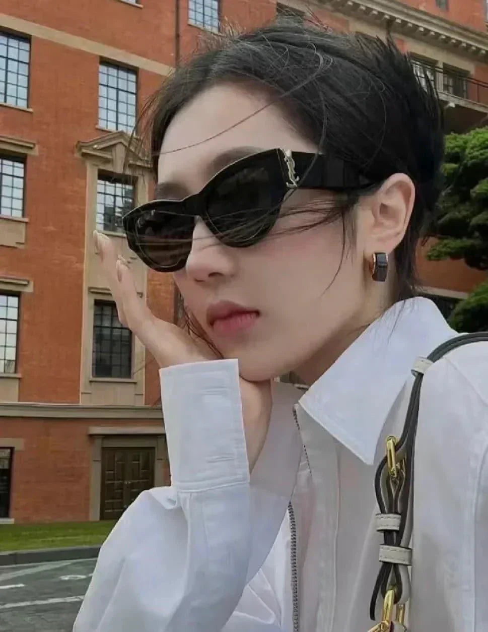 Luxury Large Frame Sunglasses Y-019