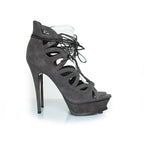 Women's Saint Laurent, Suede lace up tribute 16 pumps